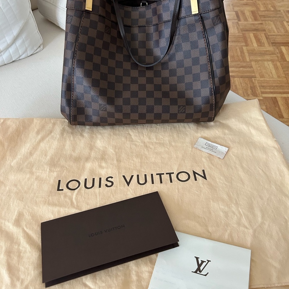 Louis Vuitton Brown Damier Ebene Tote